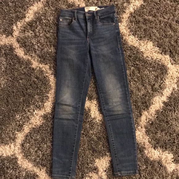Garage Denim - Garage size 0 Taille Haute High Rise blue jeans